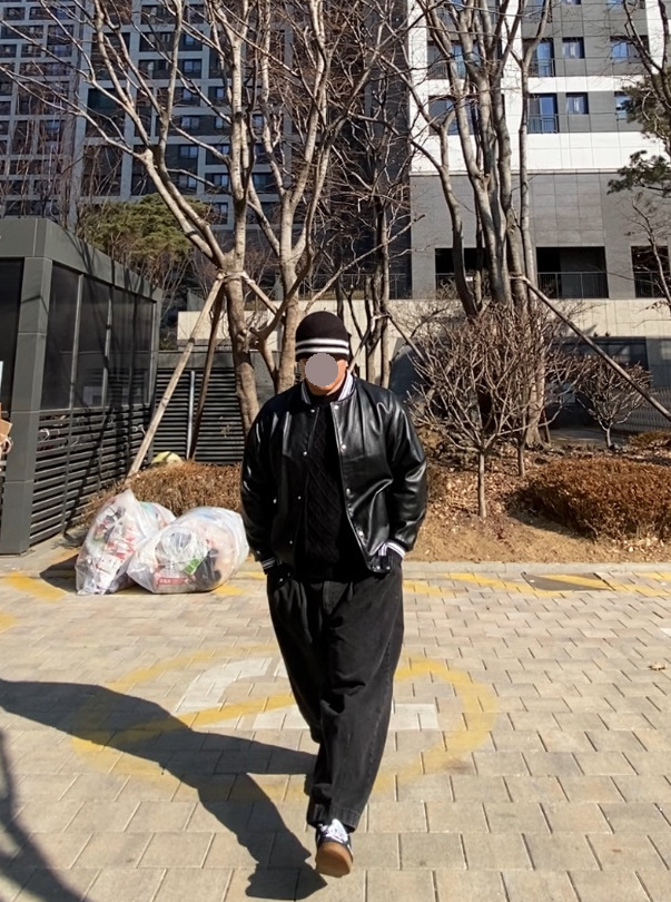 데일리룩('26.2.2.)루오에스펙 울니트햇 벙거지 버킷햇, 에이징씨씨씨 스타디움 재킷, 무신사스탠다드 아란케이블 니트, 무신사스탠다드 벌룬 팬츠, 컨버스 올스타 클래식 트레이너