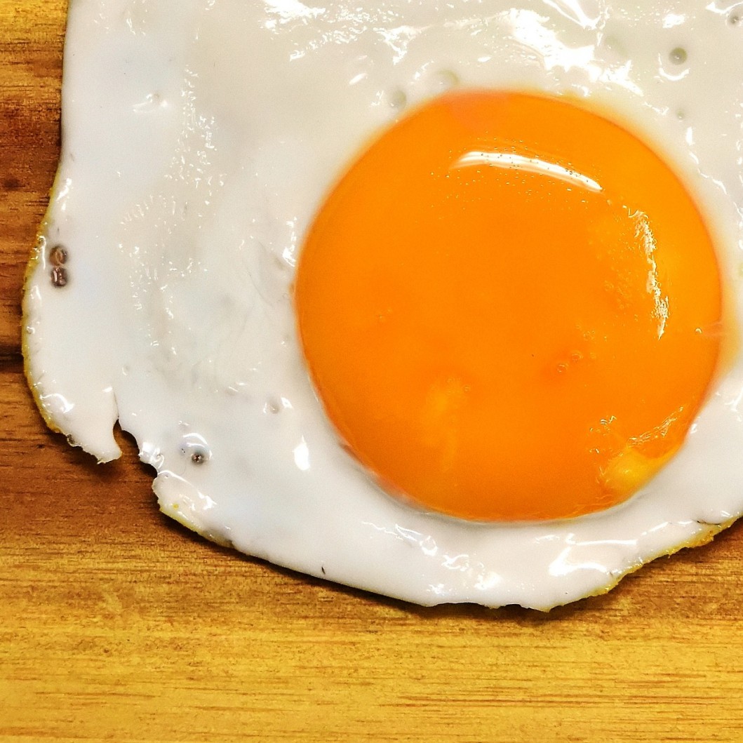 비오틴이 풍부한 계란 후라이 사진