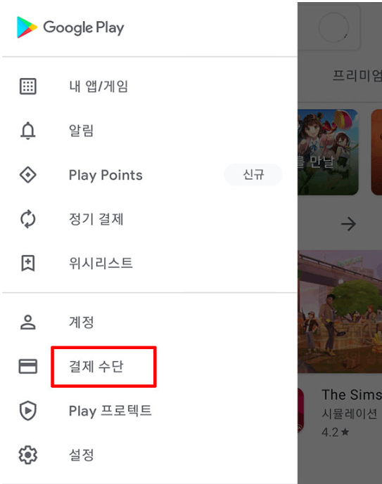 결제수단