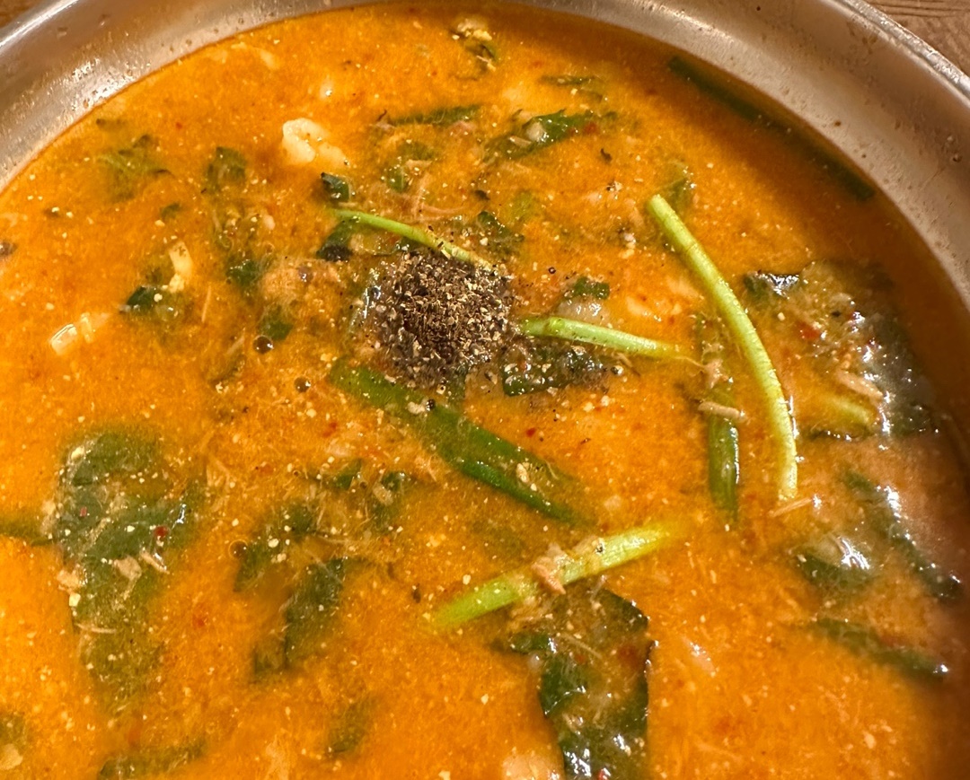 초피가루 뿌려먹는 어탕국수