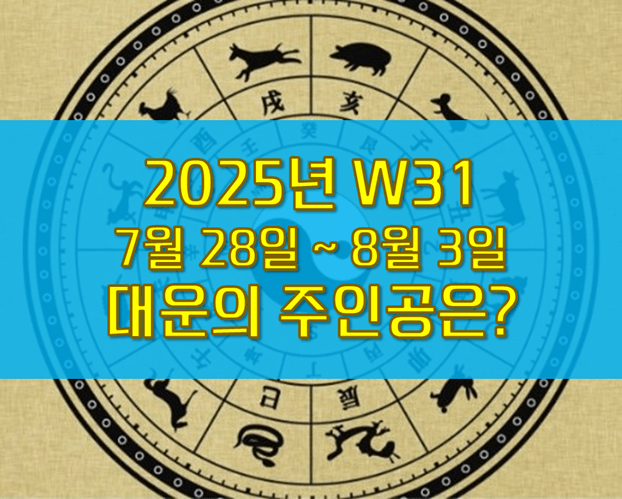 2025 W31 주간운세