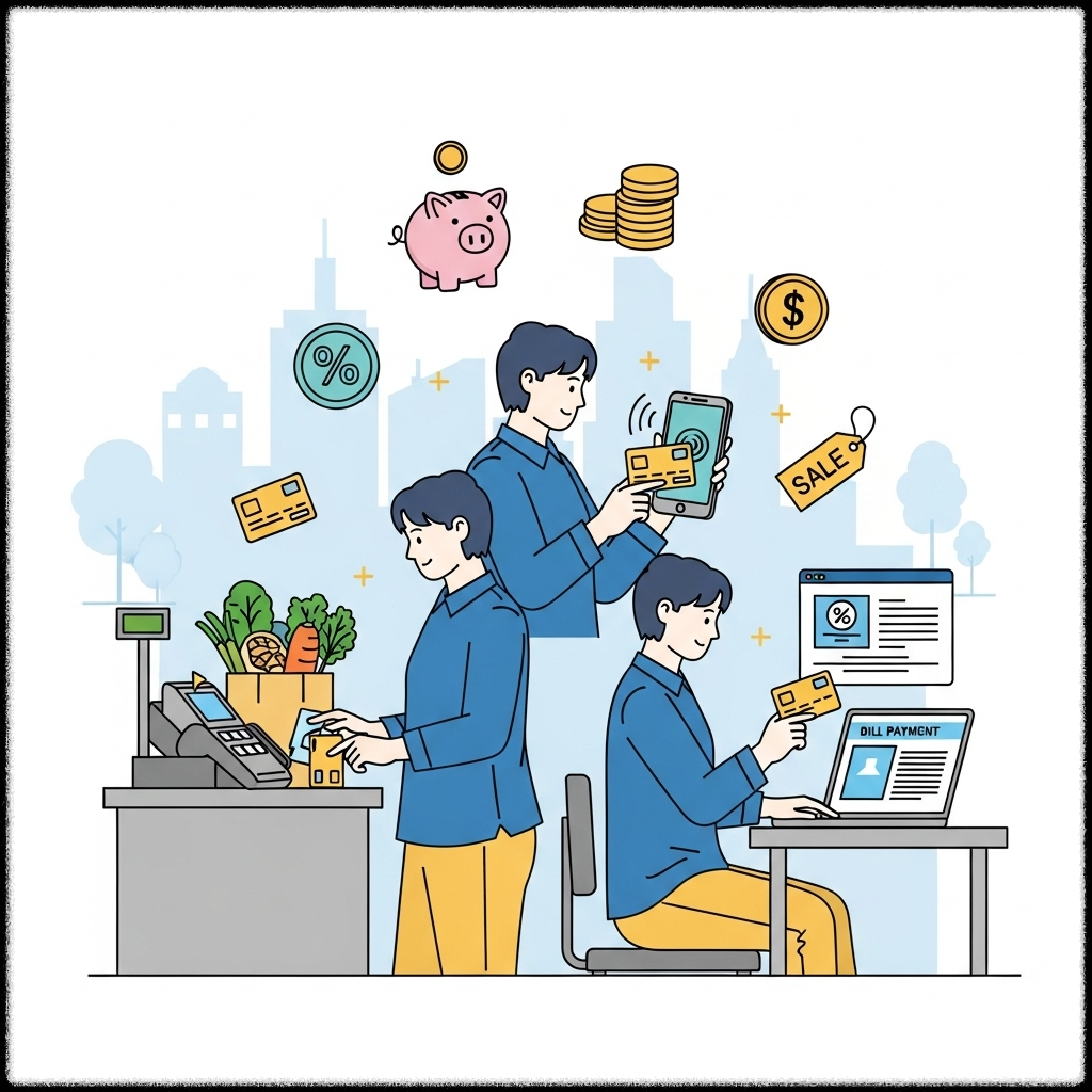 신한카드 Mr.Life 관련 이미지
