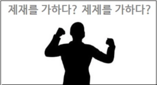 제재를 가하다 제제를 가하다