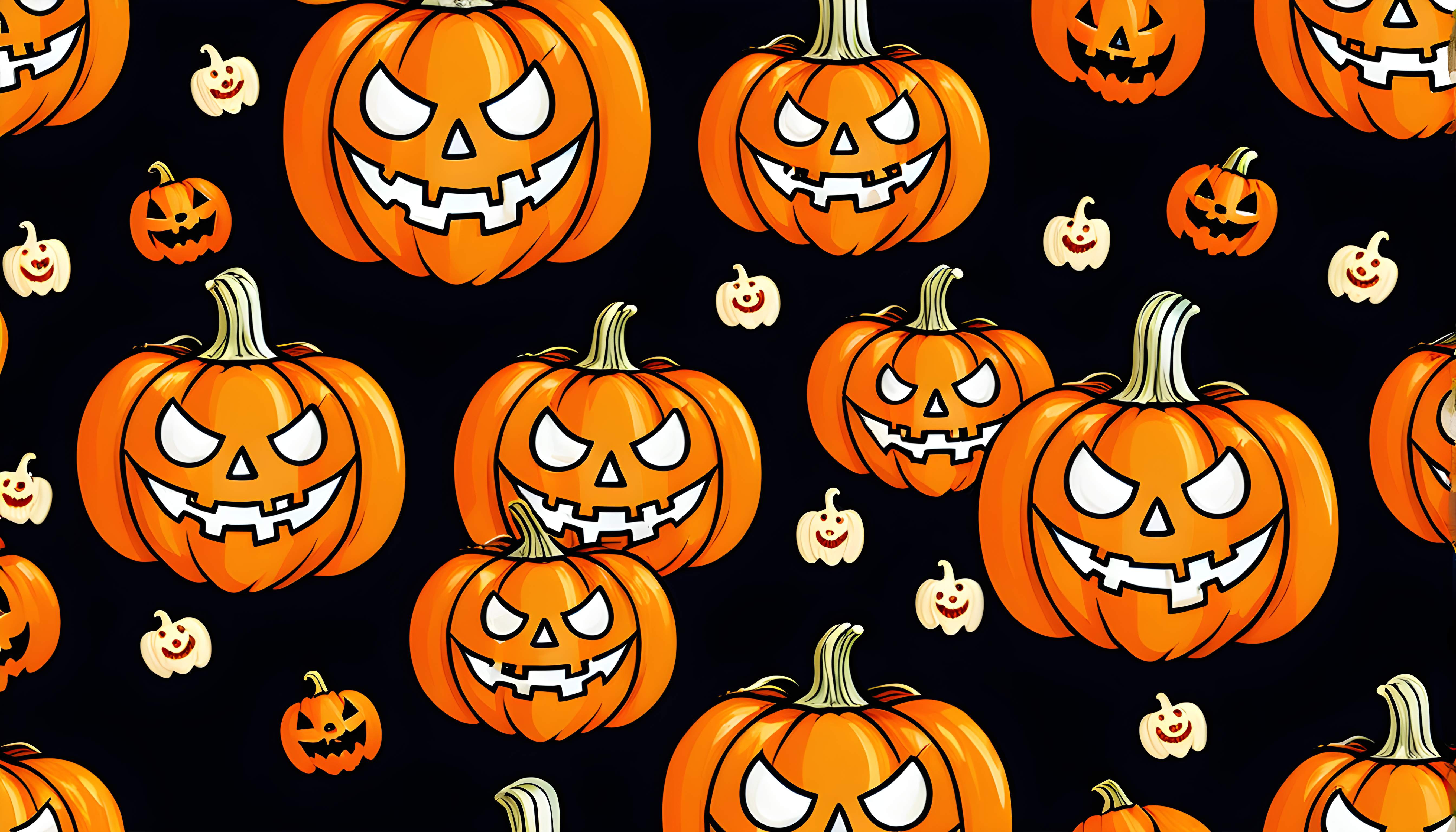 할로윈 호박 귀신 일러스트 다운로드