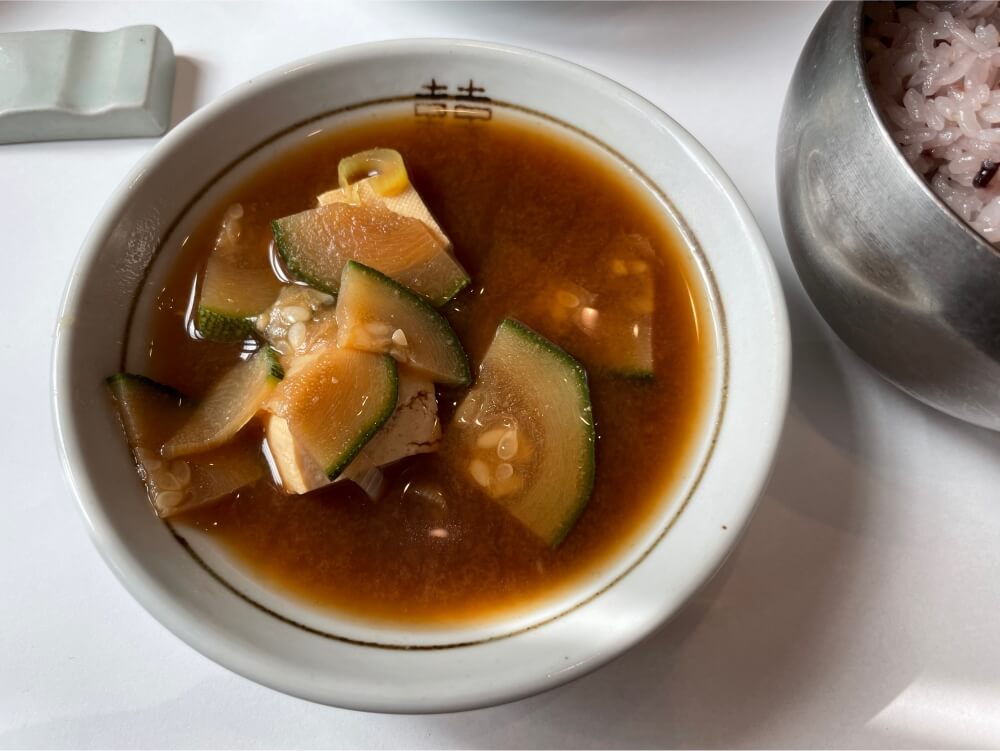 
홍천 한림정 한정식 - 꺼먹장 된장찌개
