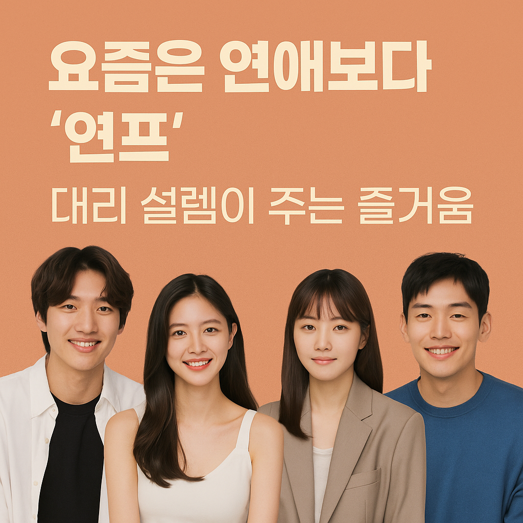 요즘은 연애보다 &lsquo;연프&rsquo;