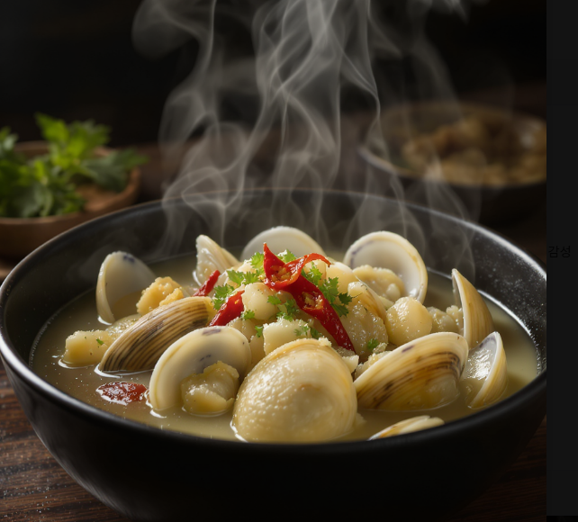 너무 익히면 질겨져요.