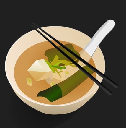 야채된장국