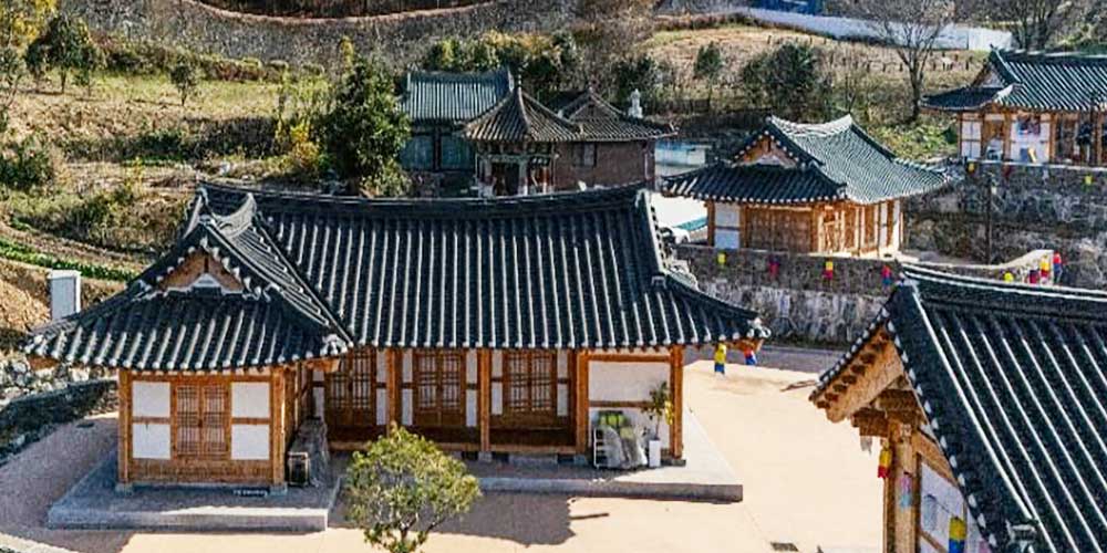 전라북도, 고창 전통예술체험마을 전경