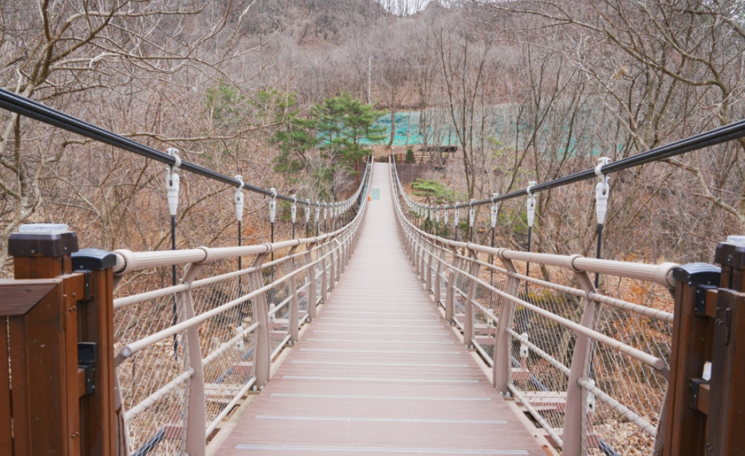 연천 재인폭포 출렁다리 이미지