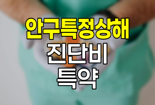 KB손해보험 안구특정상해진단비 특약 심층분석