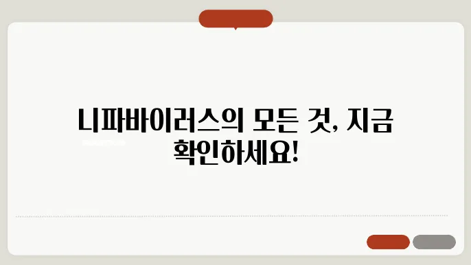 니파바이러스란? 증상부터 치료, 관련주까지 총정리