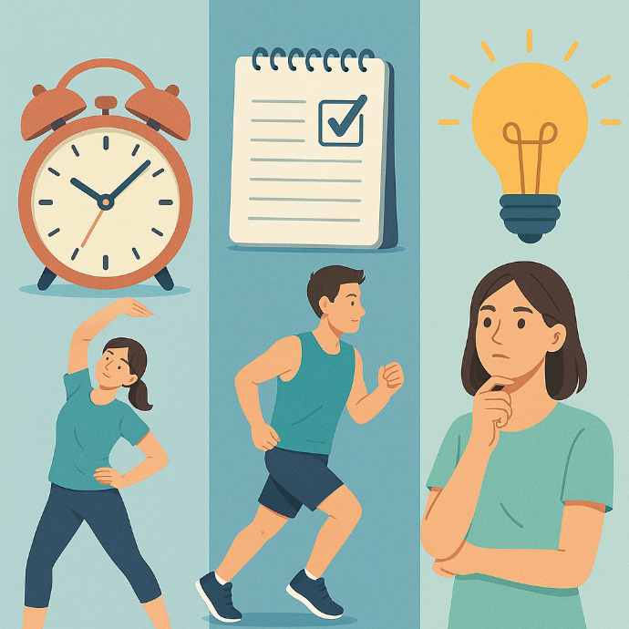 운동을 꾸준히 하는 나만의 습관 만드는 방법(시간관리, 루틴, 동기부여)