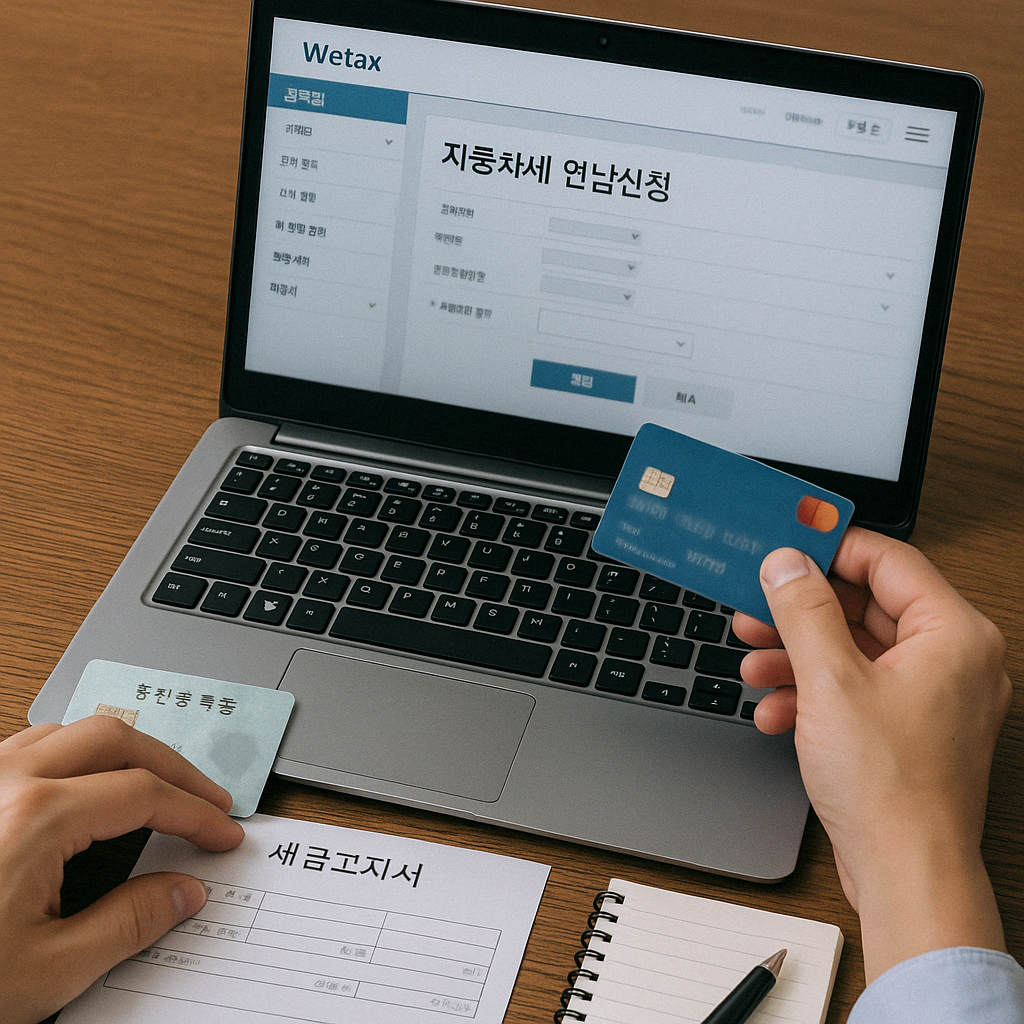 자동차세 납부 관련 사진