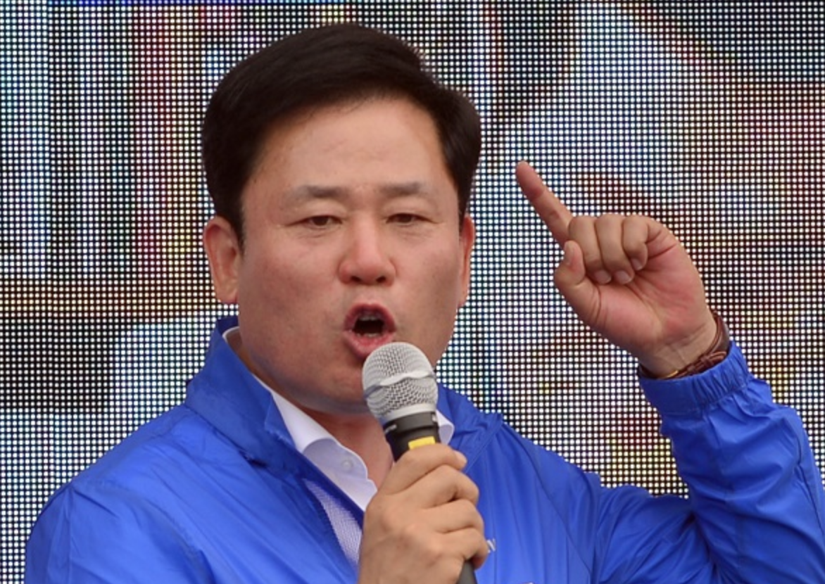 송갑석 선거운동