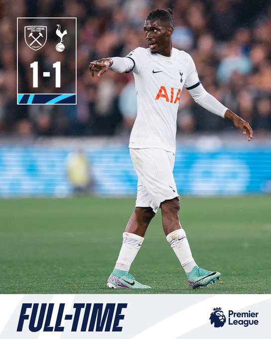 토트넘 웨스트햄 하이라이트