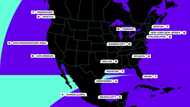 경기장 위치 지도 사진