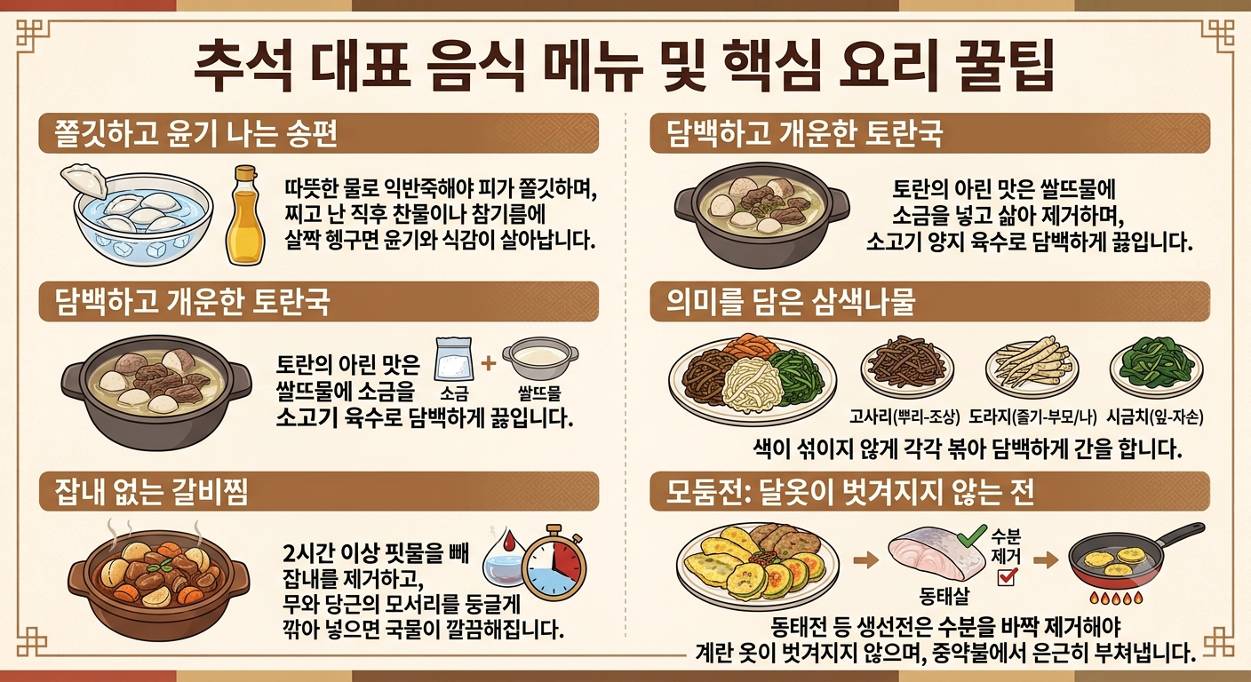 추석음식메뉴