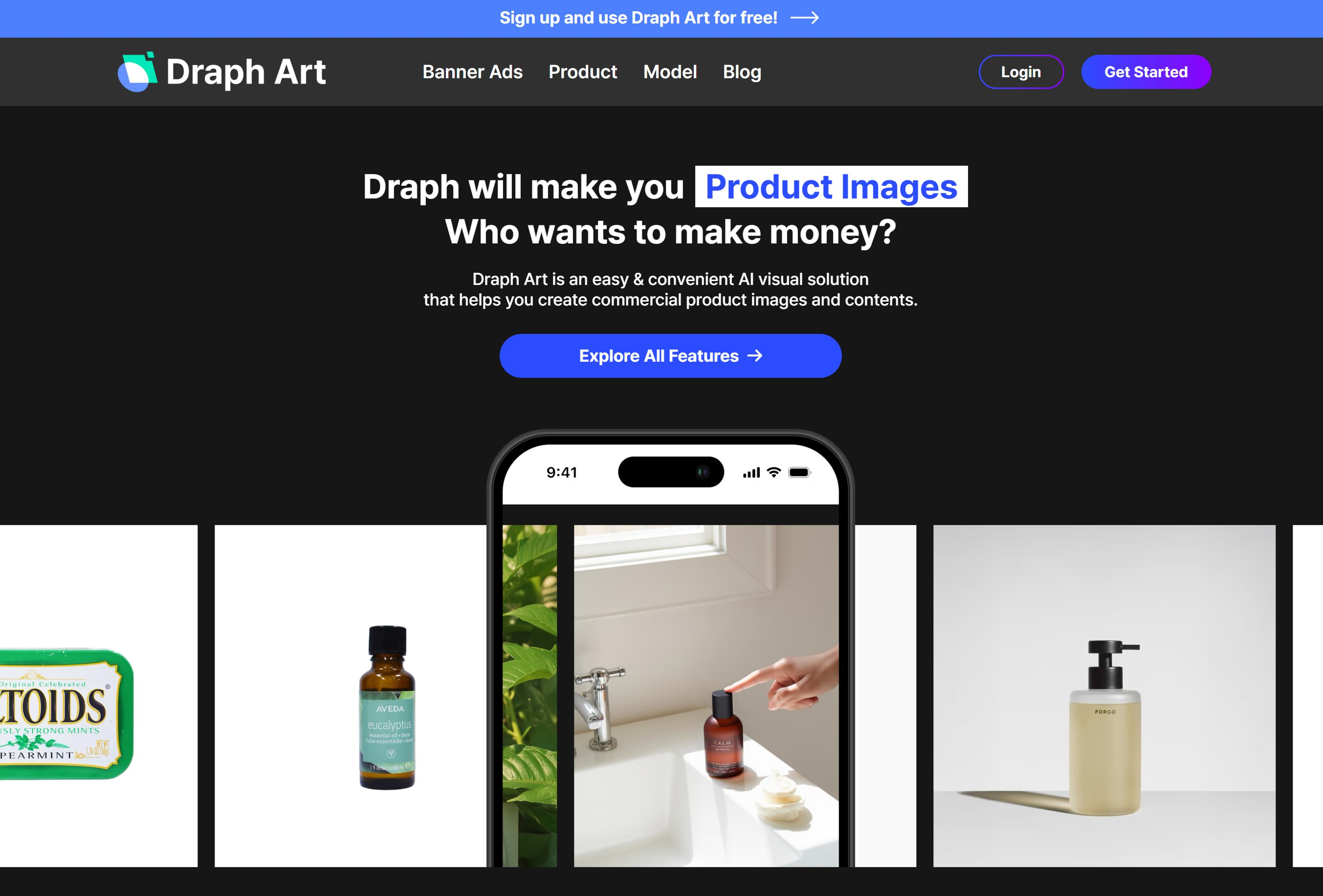 AI Image Generation Service 1. Draph Art