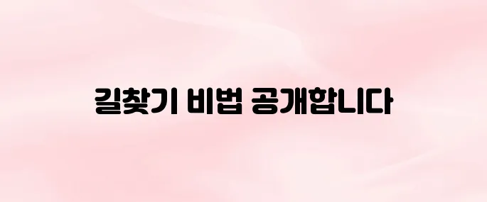 카카오맵 앱 설치 및 내비게이션·거리뷰·길찾기 활용법 총정리