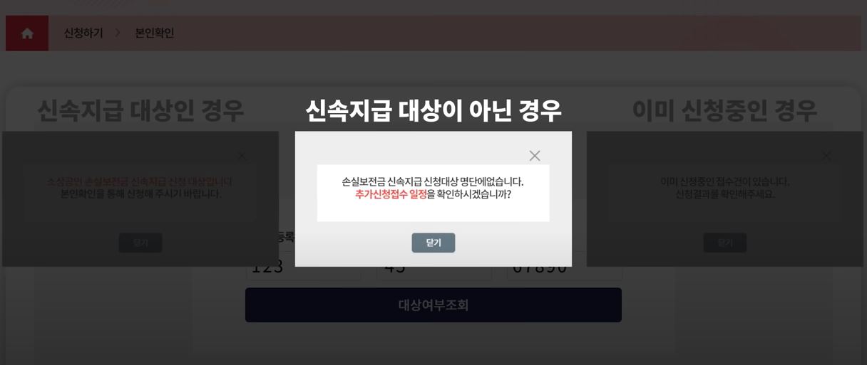 소상공인손실보전금