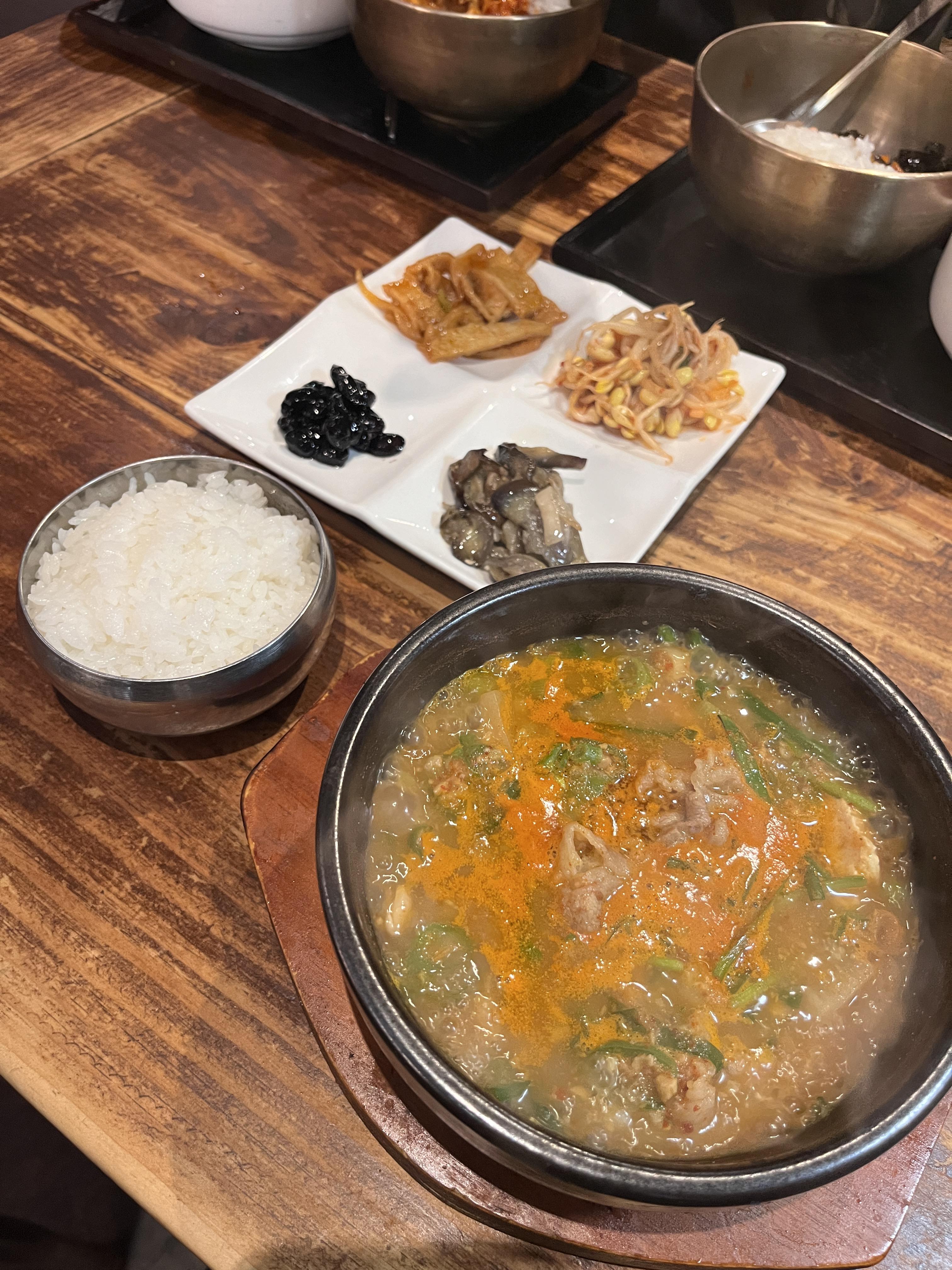 삼청동_오복당_오복밥_차돌된장찌개