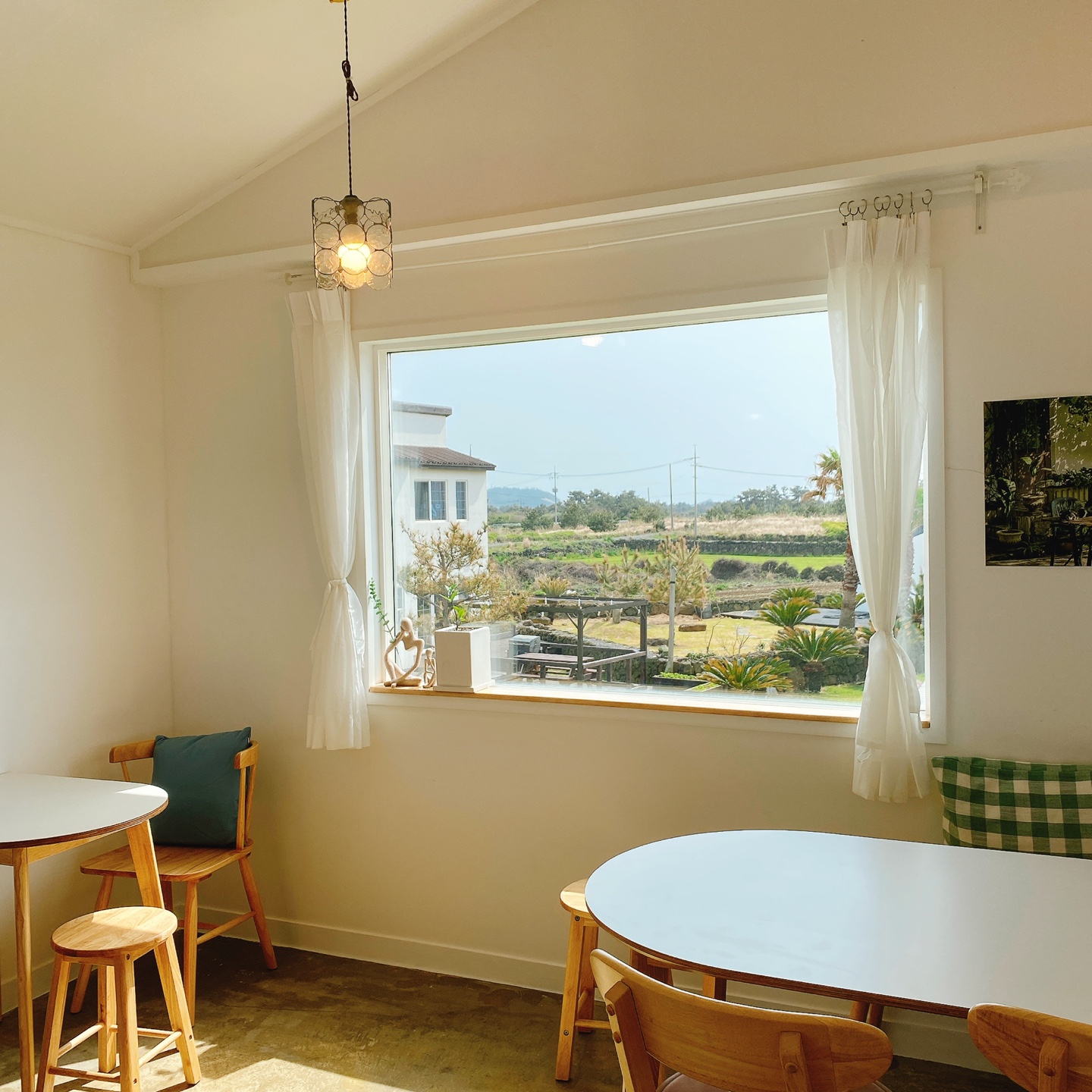 제주 한경 싱계물공원 바다목장 솜사탕 커피 그린구름 카페