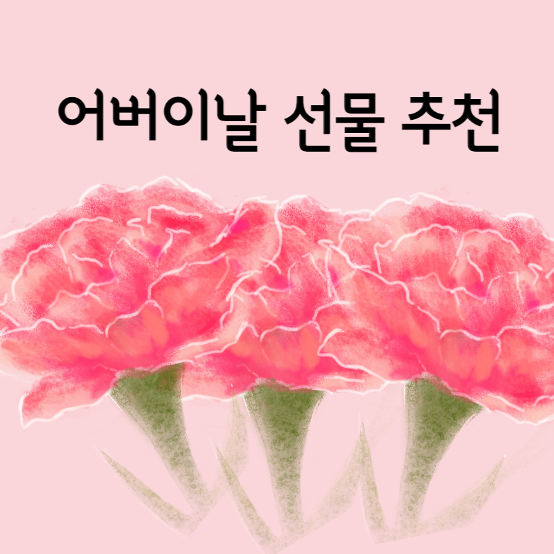 어버이날 선물 추천