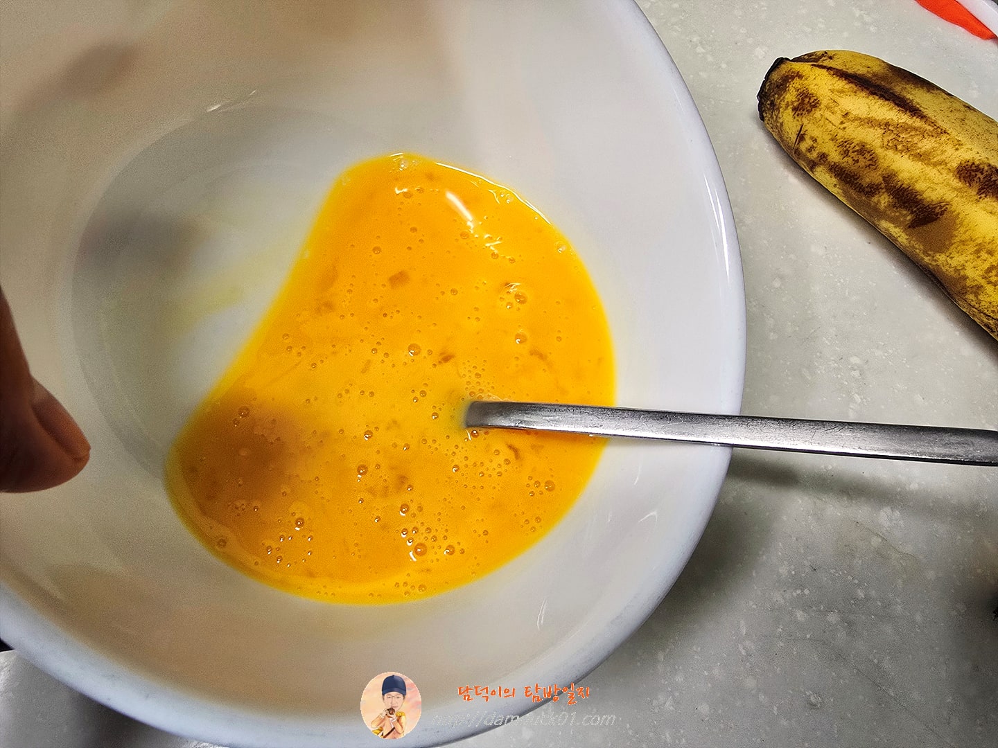 바나나 계란 팬케이크 (노밀가루)