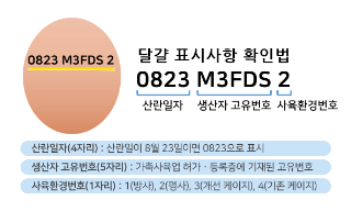 계란 고르는 꿀팁 - 산란일자