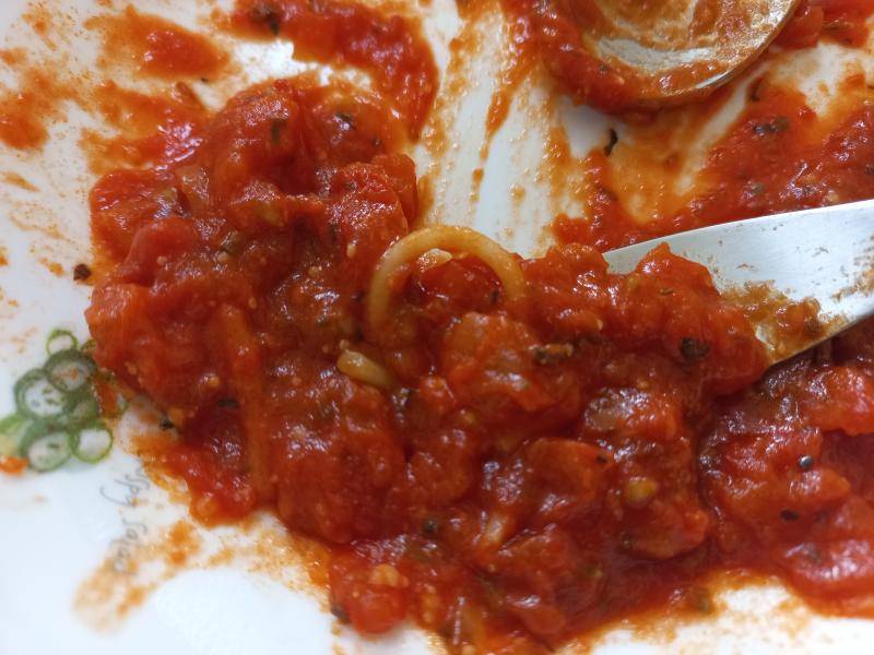 남은 토마토 파스타 소스