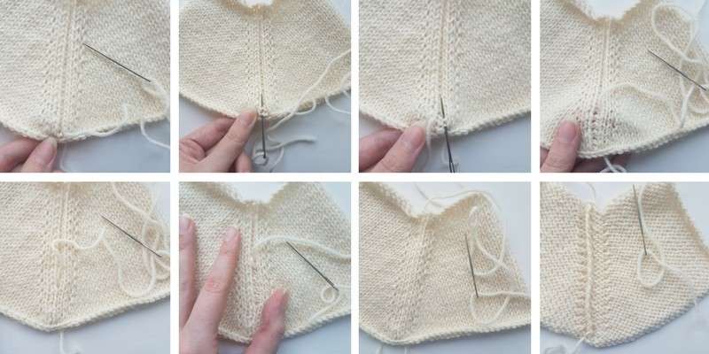 니트의 봉제 방식