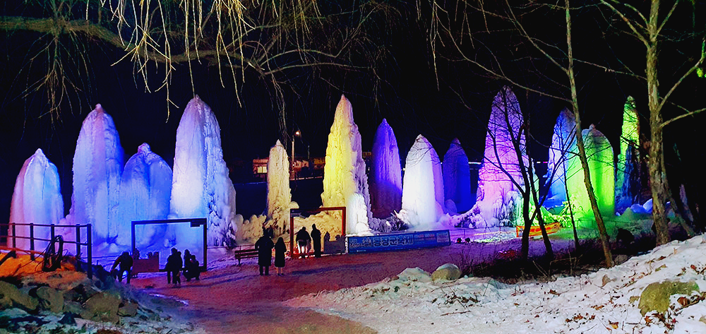 포천 백운계곡 동장군축제