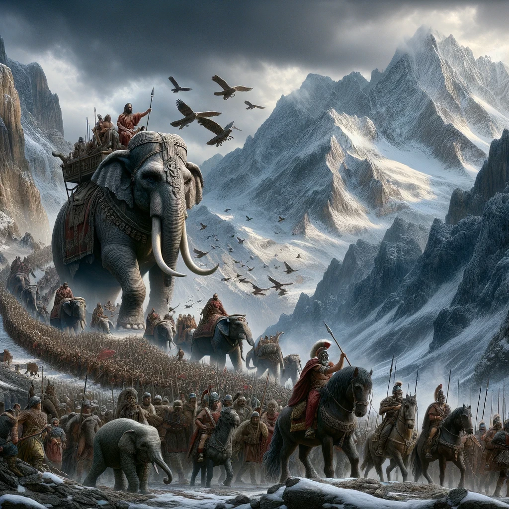 한니발-알프스산맥