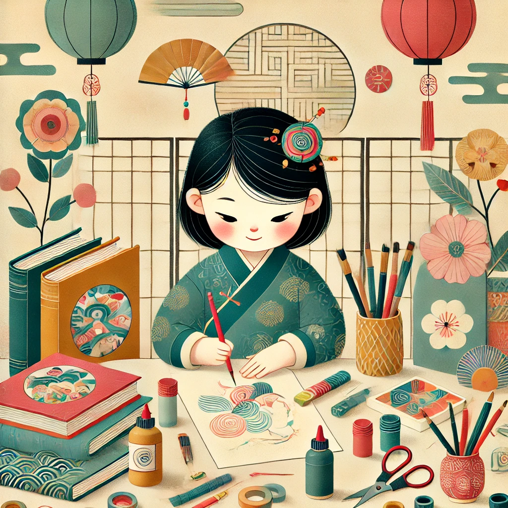 창의적인 사고를 자극하는 그림책과 공예 재료