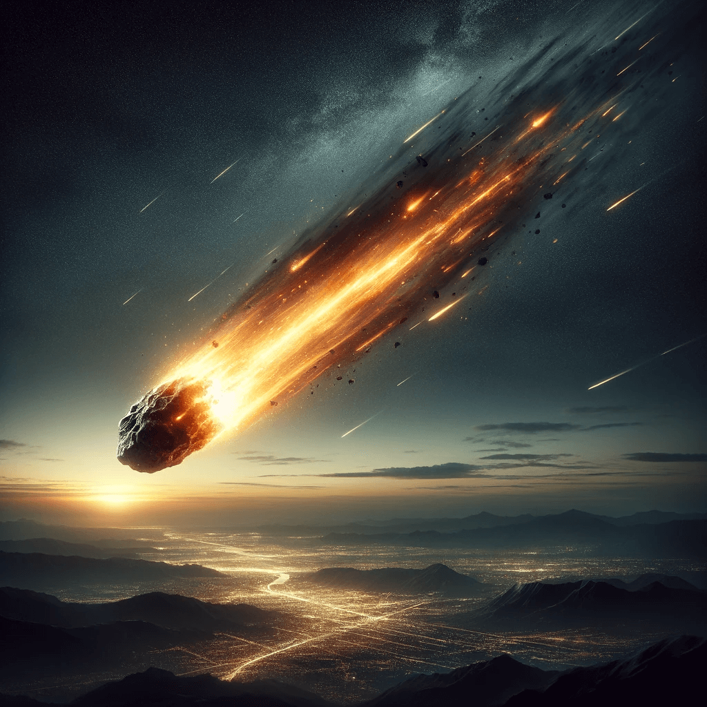 운석 떨어지는 꿈 해몽 해석