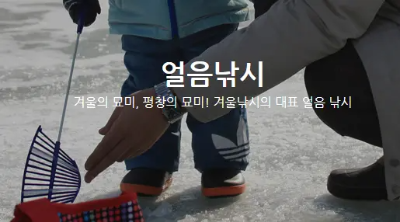 평창 송어축제
