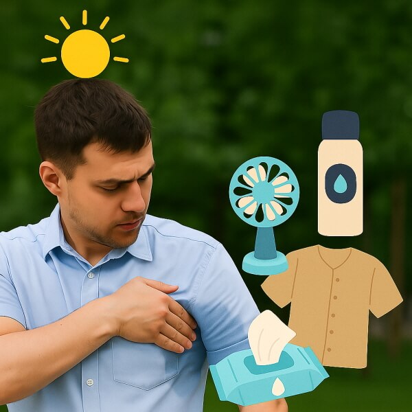 땀 많이 나는 사람을 위한 건강관리법/gpt