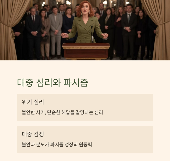 &lsquo;파시즘&rsquo; 열정과 광기의 정치 혁명