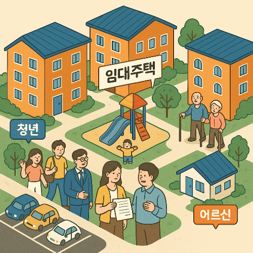 청년과 고령자들까지 다양한 계층을 아우르는 임대주택