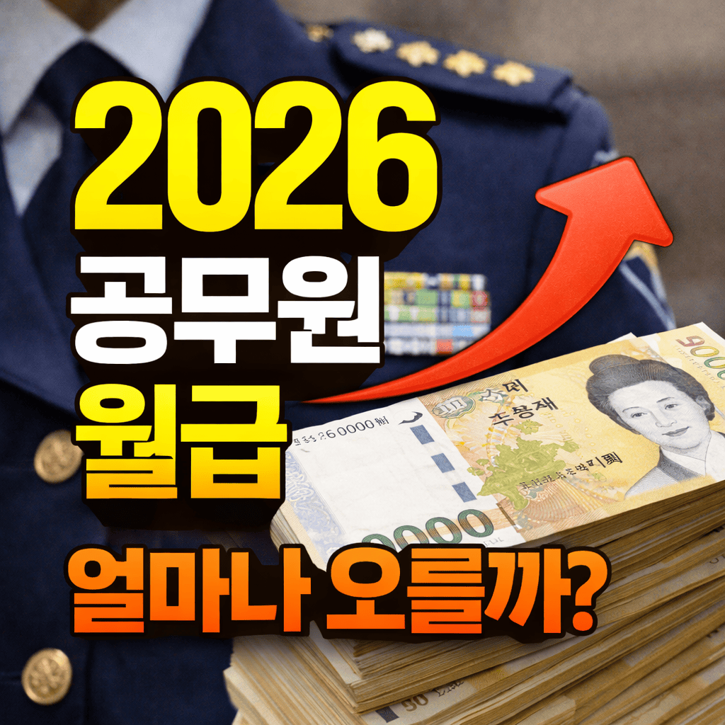2026 공무원 급여 인상