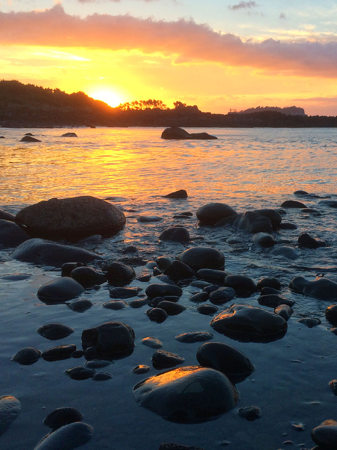 제주 서귀포 일출