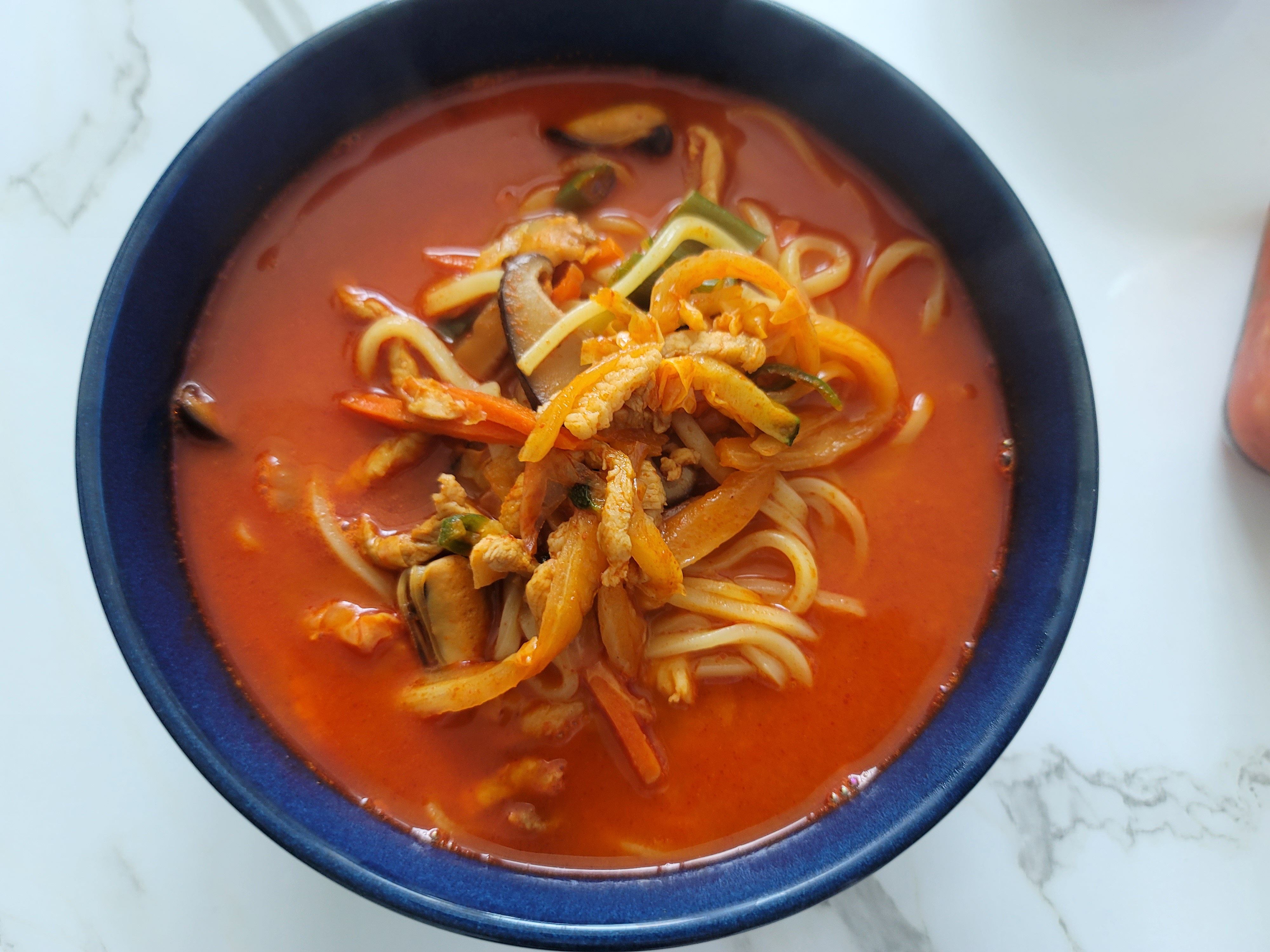 이연복 밀키트 짬뽕 완성