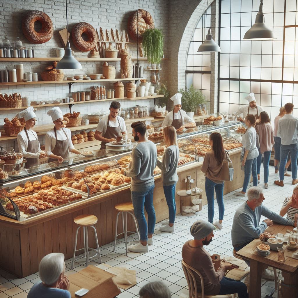 베이커리 배경