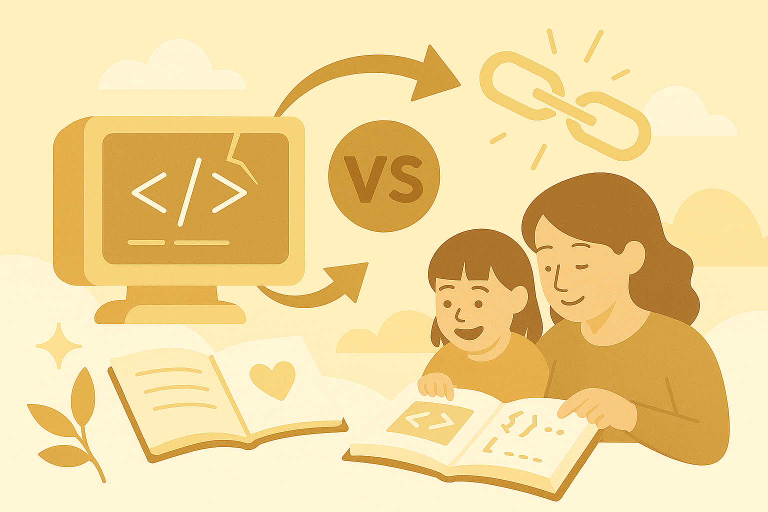 모래빛 흐름 속에서 과거의 흔적이 현재와 연결되는 코드의 여정