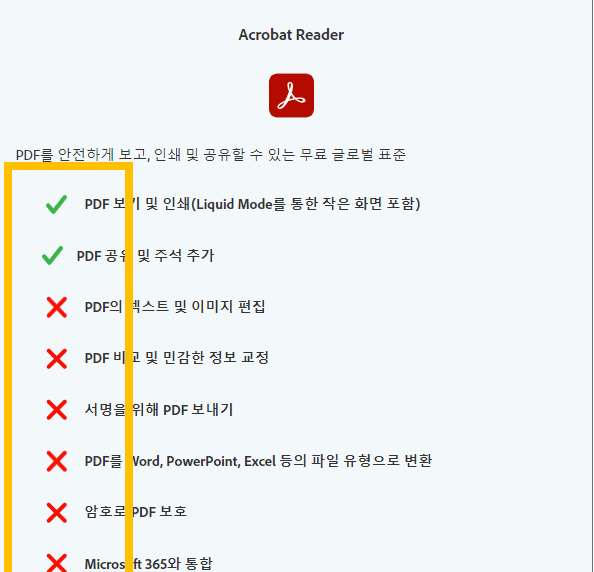 어도비 리더 사용방법