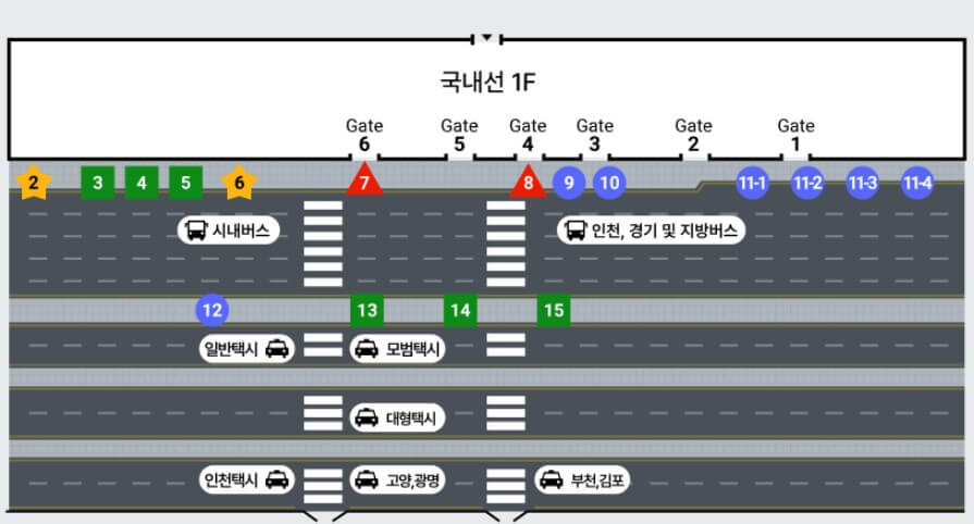 김포공항-국내선-양양-승차장-이미지