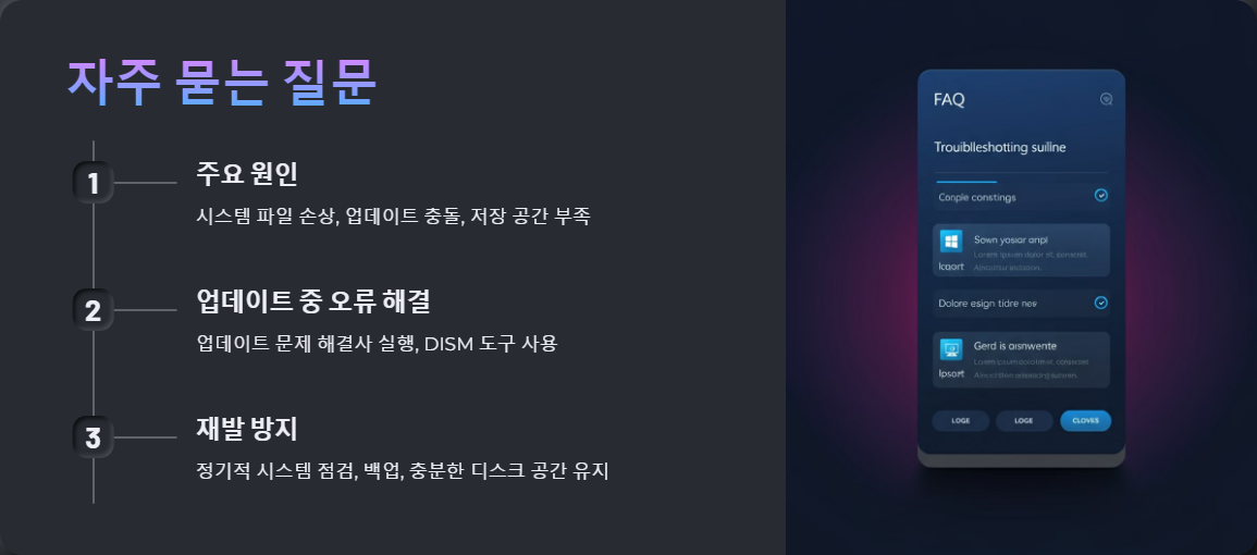 컴퓨터오류해결