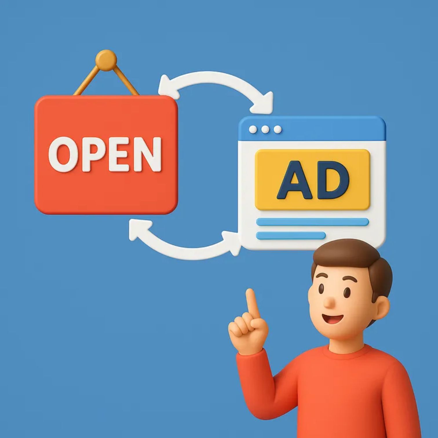 오프라인 간판과 온라인 광고의 연결 전략