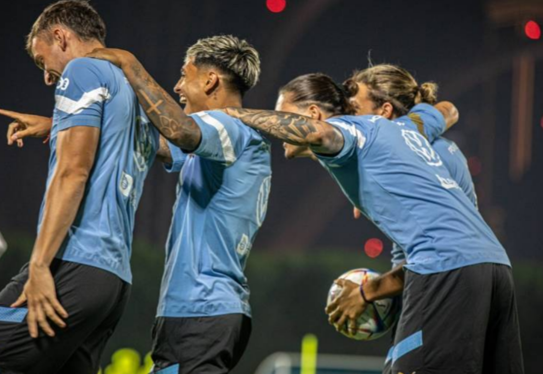 우루과이 선수들 사진입니다.